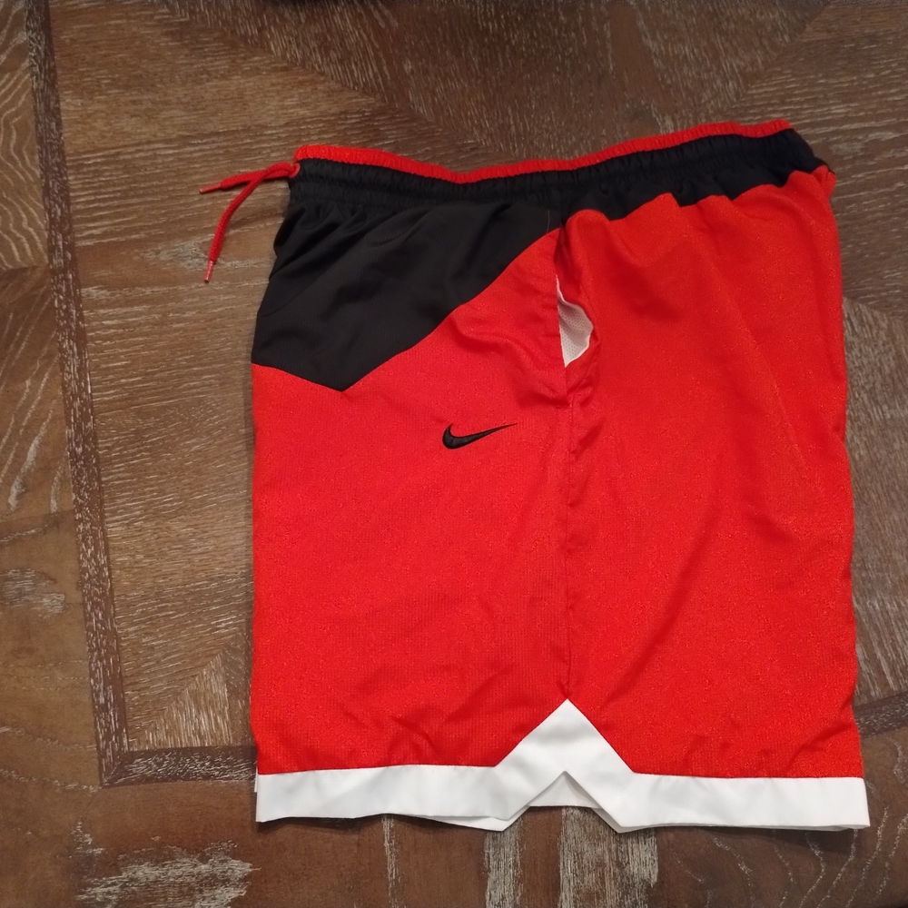 Red and Black Athletic Shorts